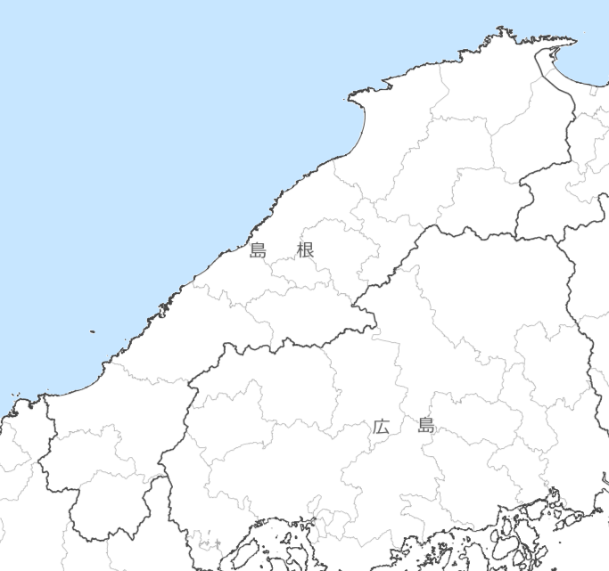 島根県の地図・場所